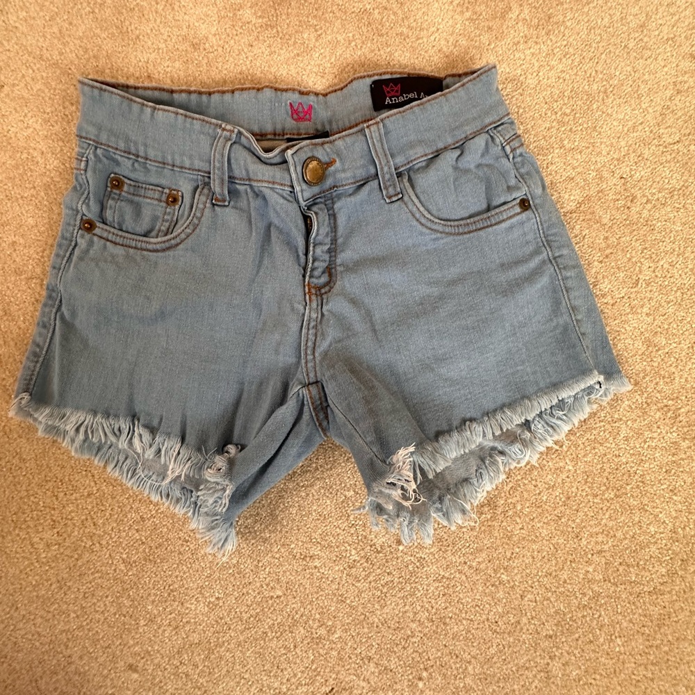 Anabel Angus Small Denim Shorts‎